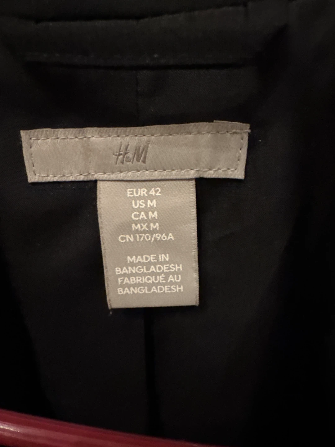 H&M Black Blazer Jacket - US Medium - photo 2