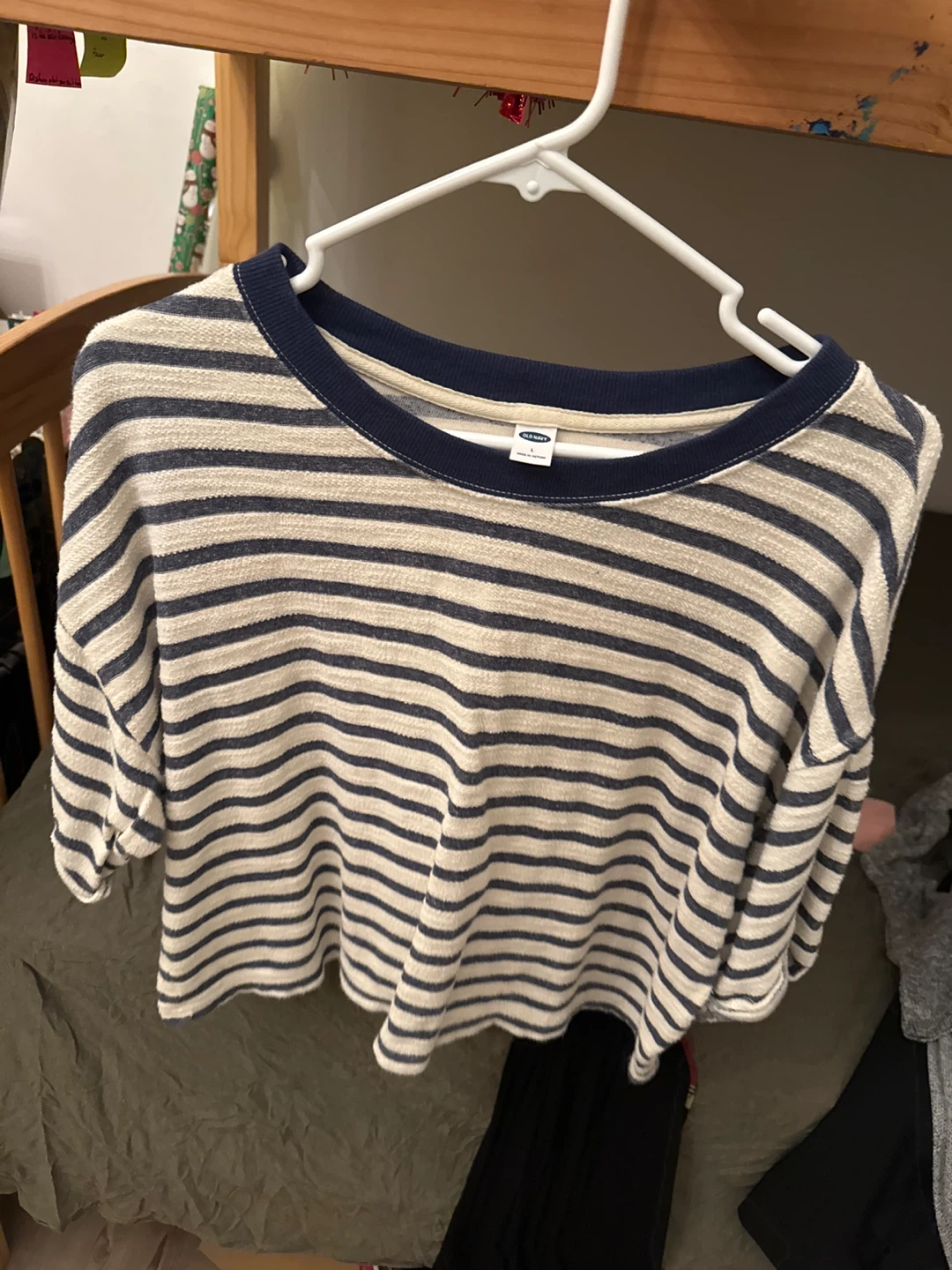 Old Navy Striped Long Sleeve Shirt - Size L
