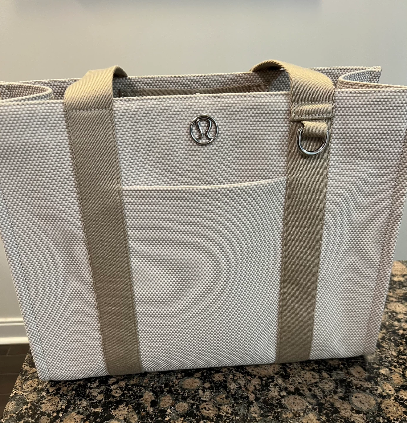 Lululemon Two-tone Canvas Tote
