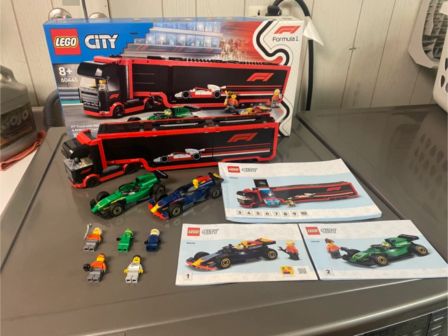 LEGO 60445 – F1 Truck with RB20 & AMR24 F1 Cars - photo 2