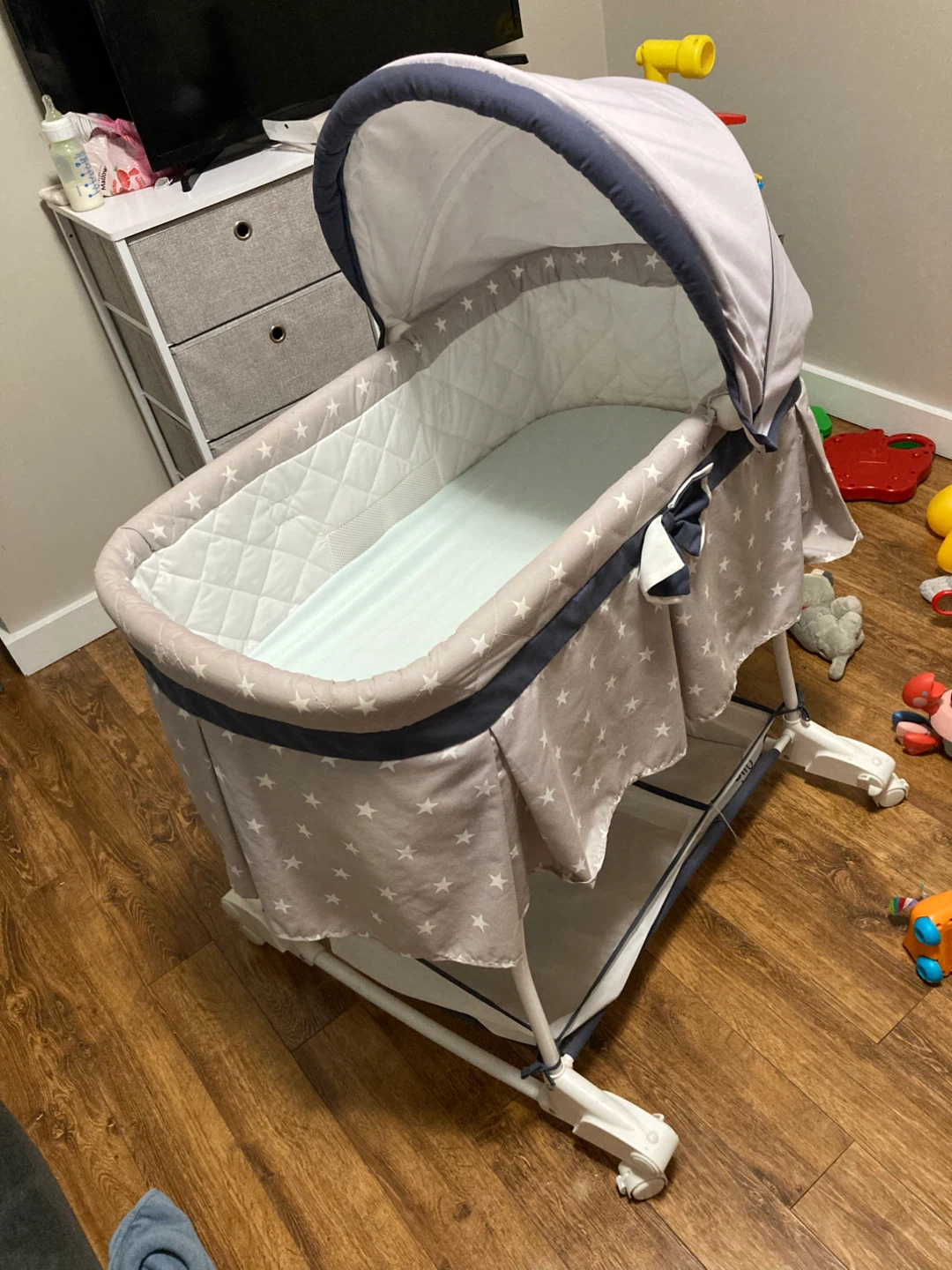 Baby Bassinet with Canopy