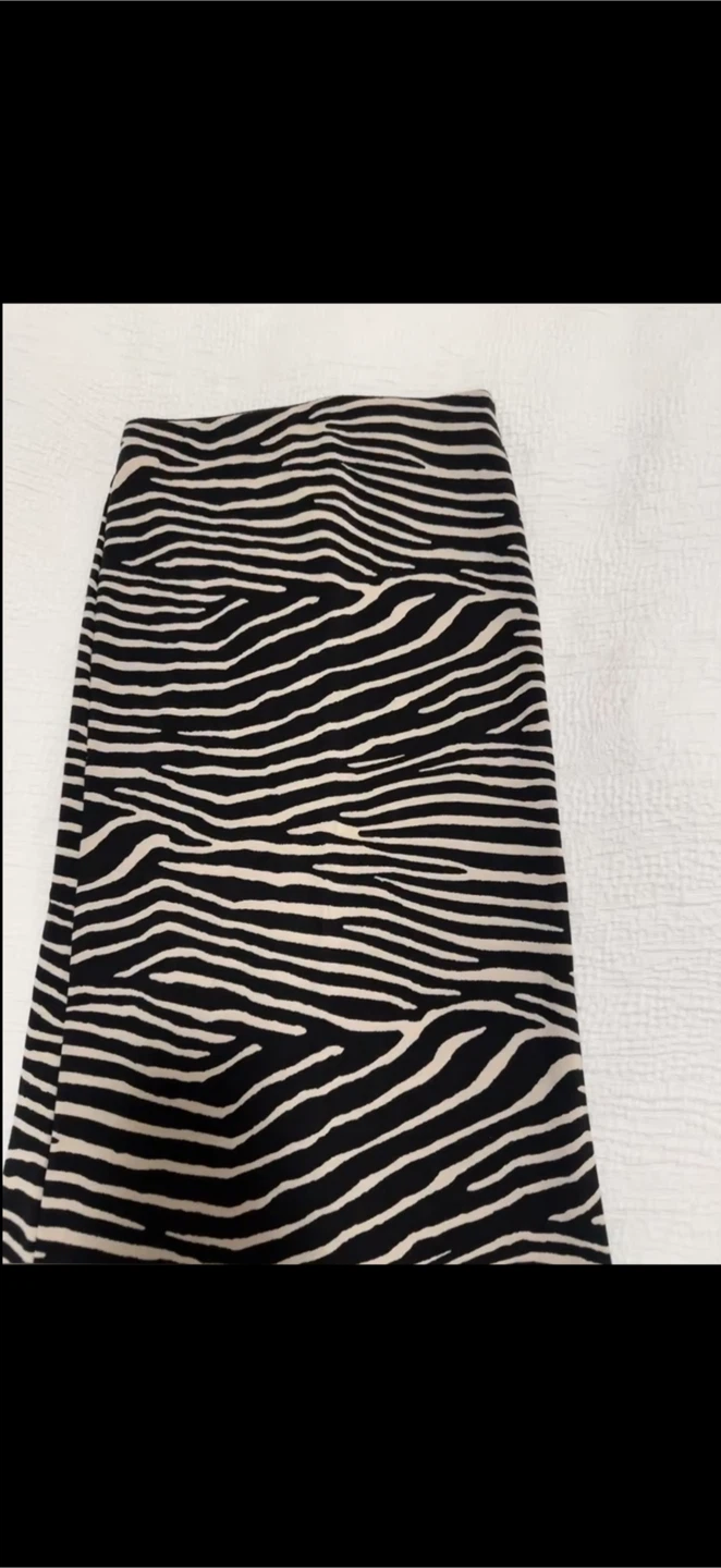 Zebra Print Maxi Skirt - photo 2