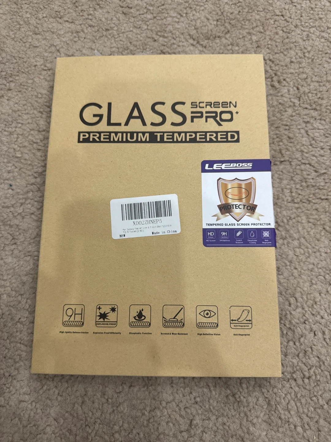 Tempered Glass Screen Protector for Galaxy Tab A7 Lite