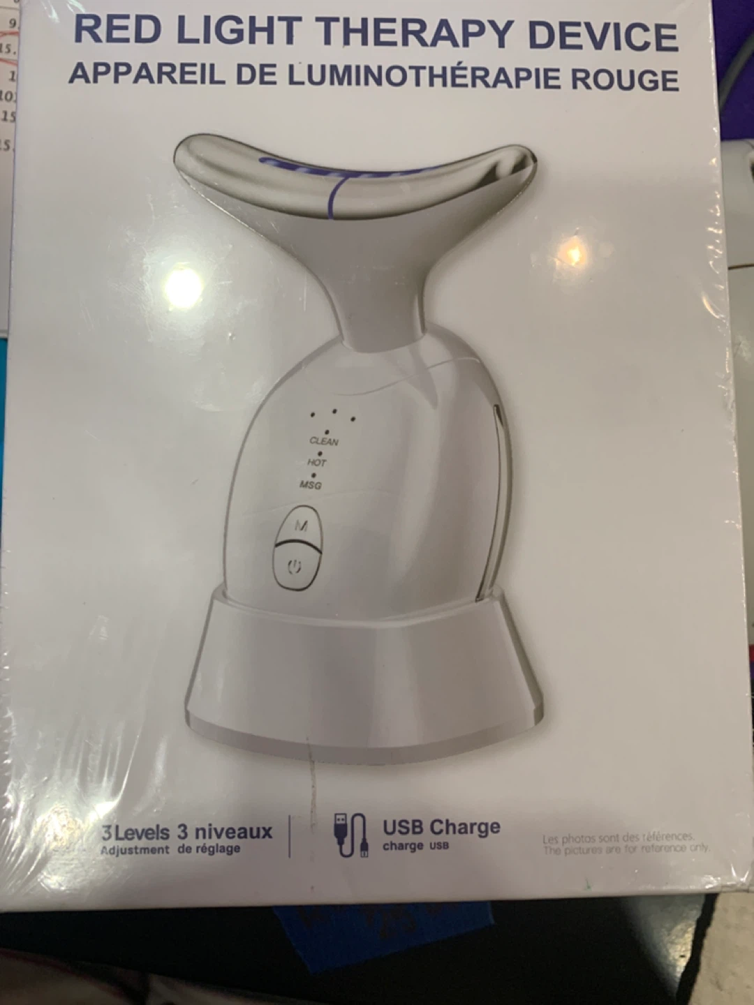 Red Light Therapy Device sealed in  box - photo 2