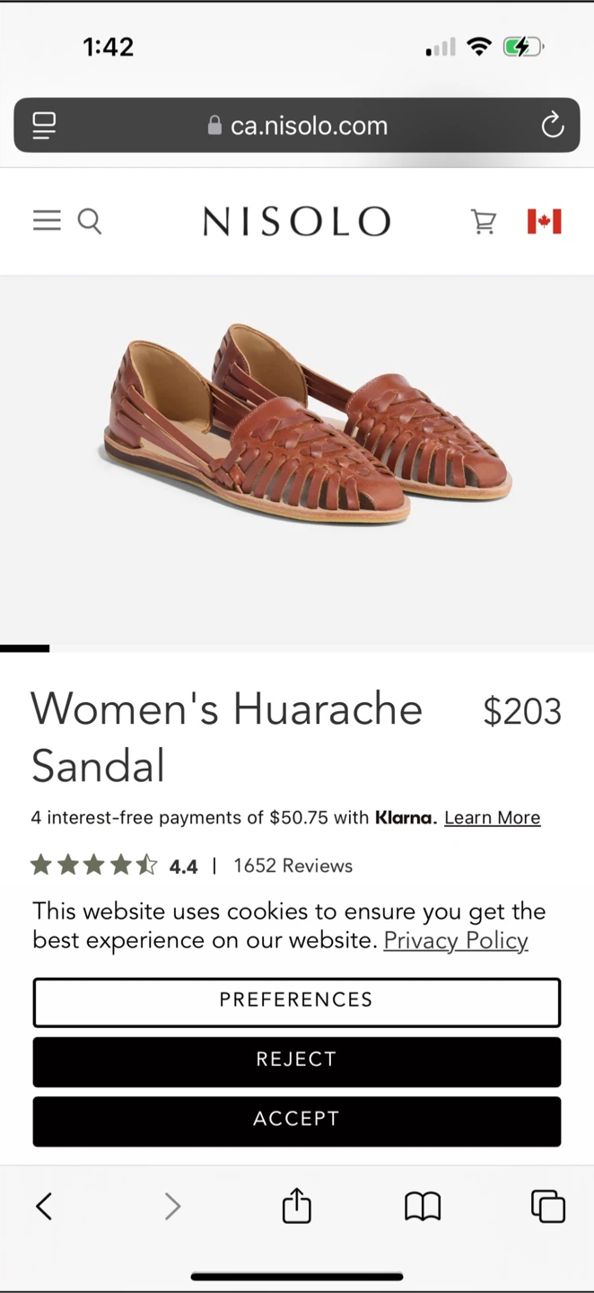 Nisolo Women's Huarache Sandals