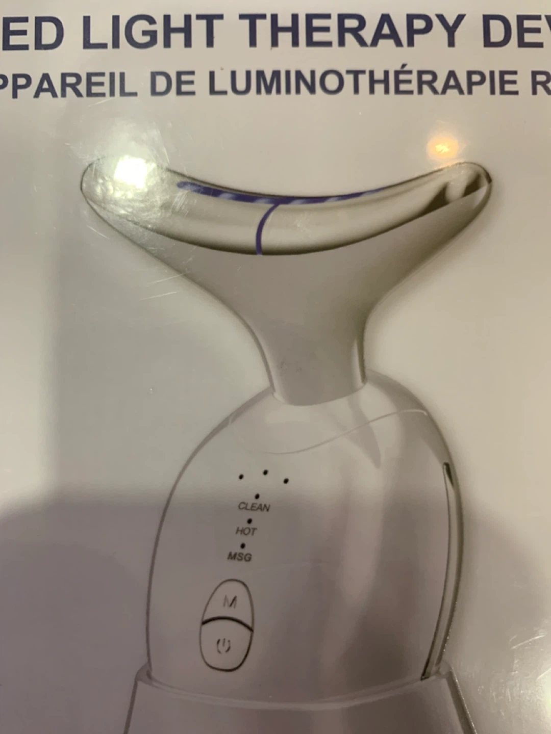 Red Light Therapy Device sealed in  box