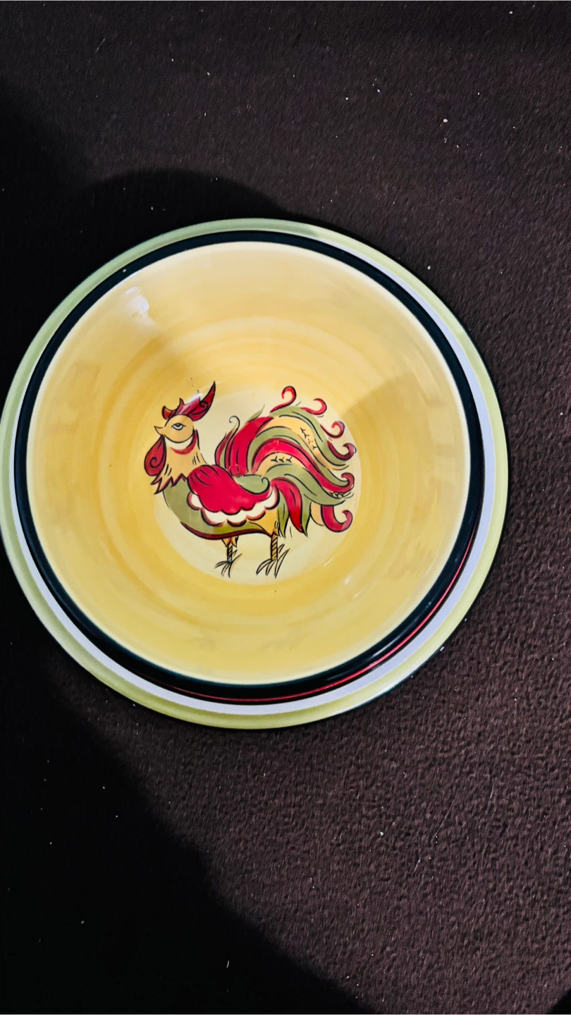 Decorative Rooster Bowl - photo 5