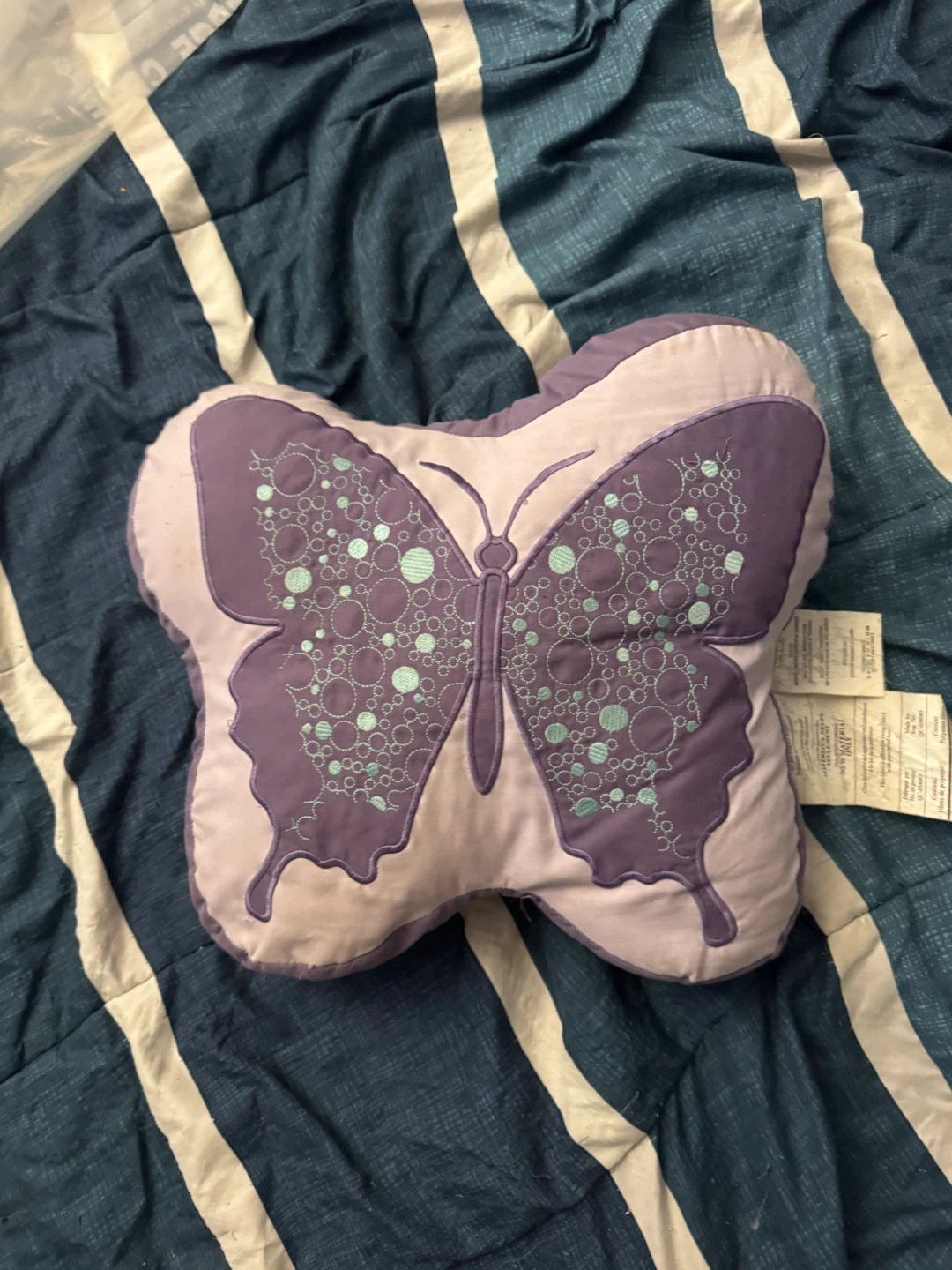 Butterfly Shaped Plush Pillow