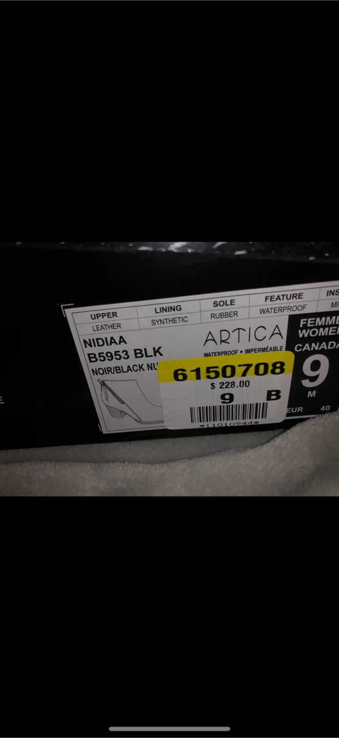Artica Women's NIDIAA Ankle Boots - Black, Size 9 - photo 3