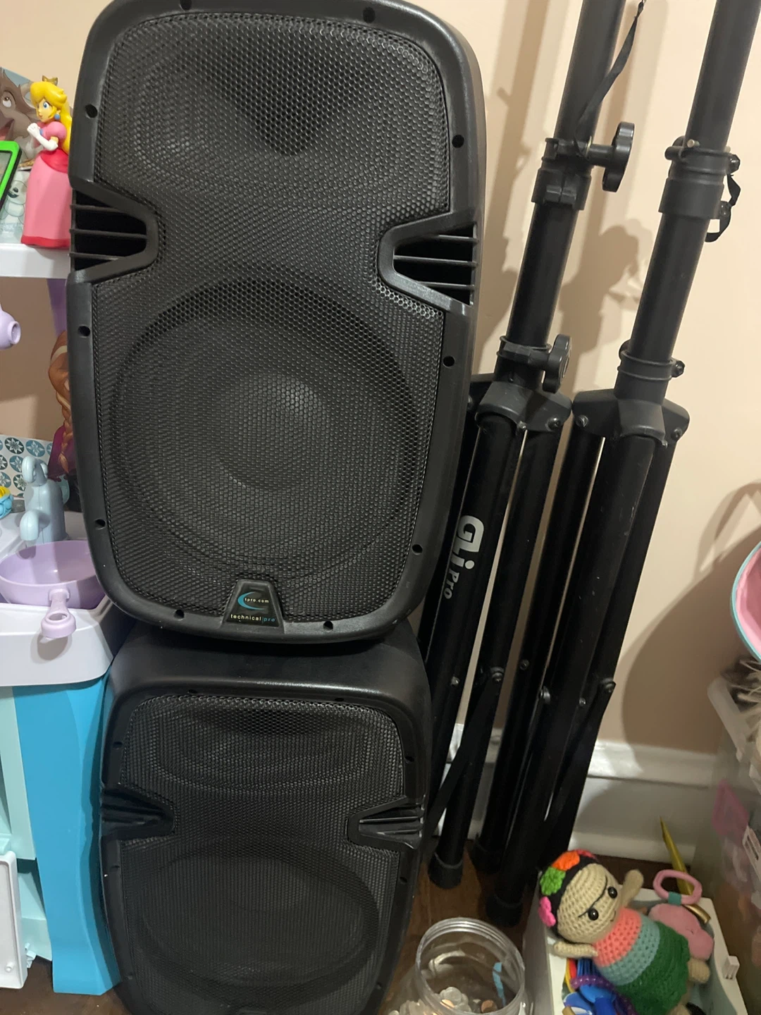 Technical Pro Speaker with Stands