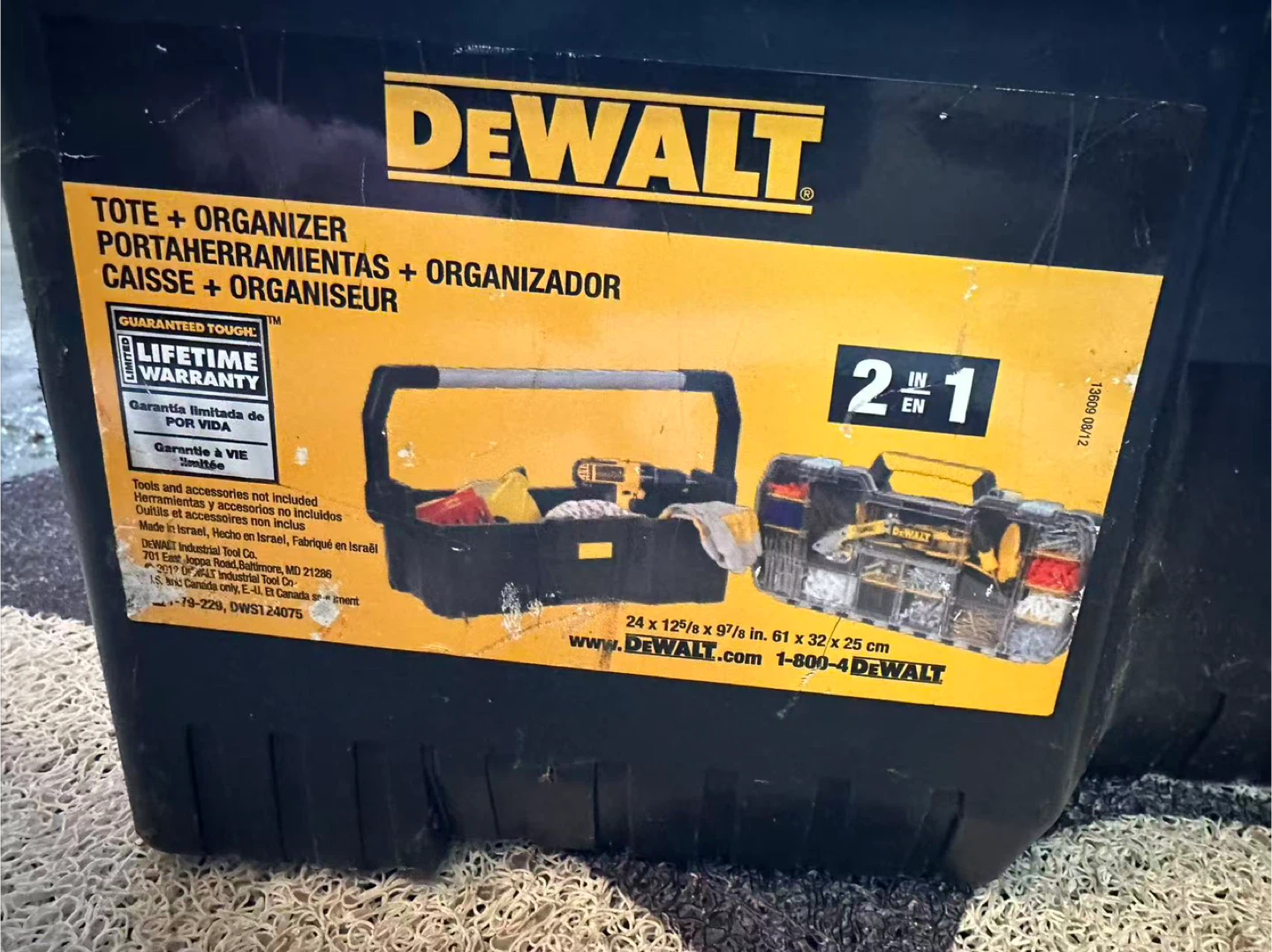 DeWalt 2-in-1 Tote and Organizer Tool Box - photo 5