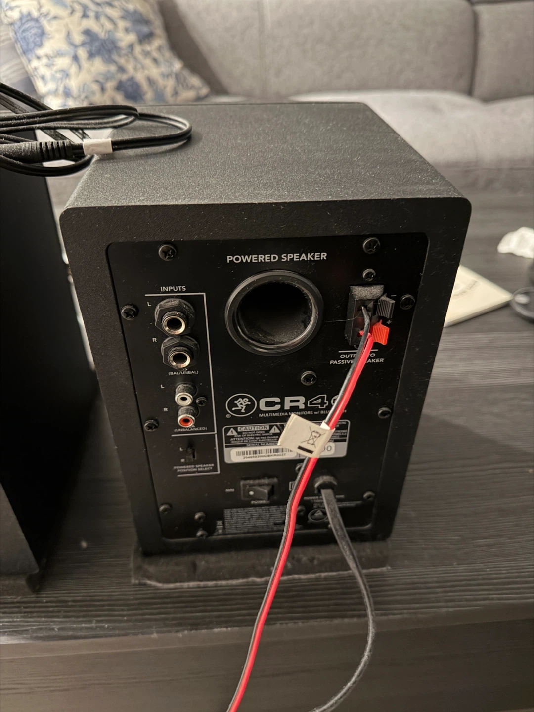 Mackie CR4BT Powered Studio Monitors with FiiO TAISHAN Converter - photo 3