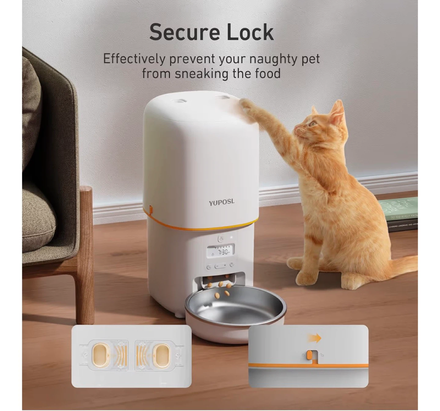 YUPOSL Automatic Pet Feeder-Brand New - photo 3