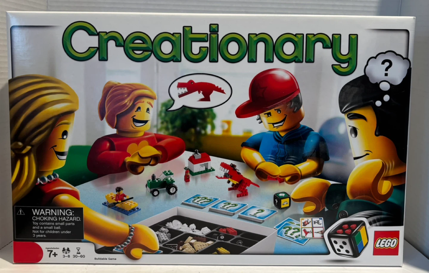 Lego Creationary Game 3844 Retired * Discontinued New