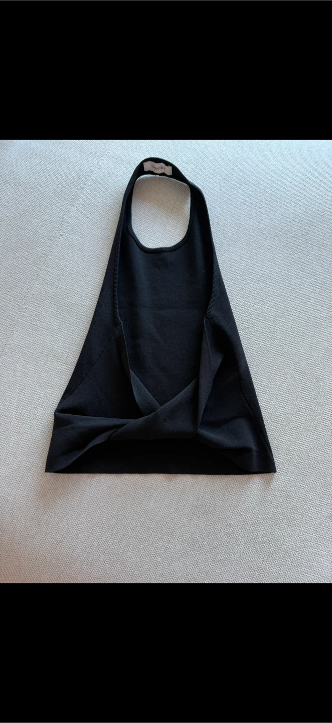 Henne Anella Halter Neck Top - Black - photo 4
