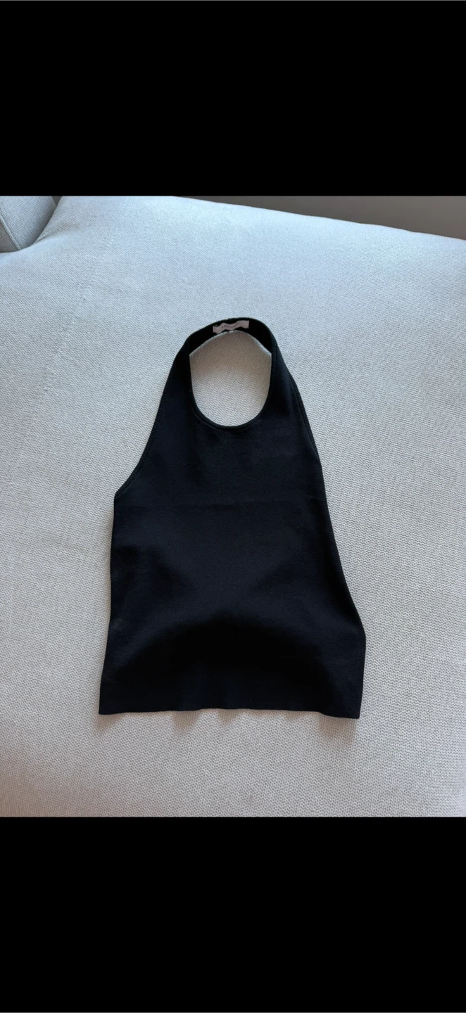 Henne Anella Halter Neck Top - Black - photo 5