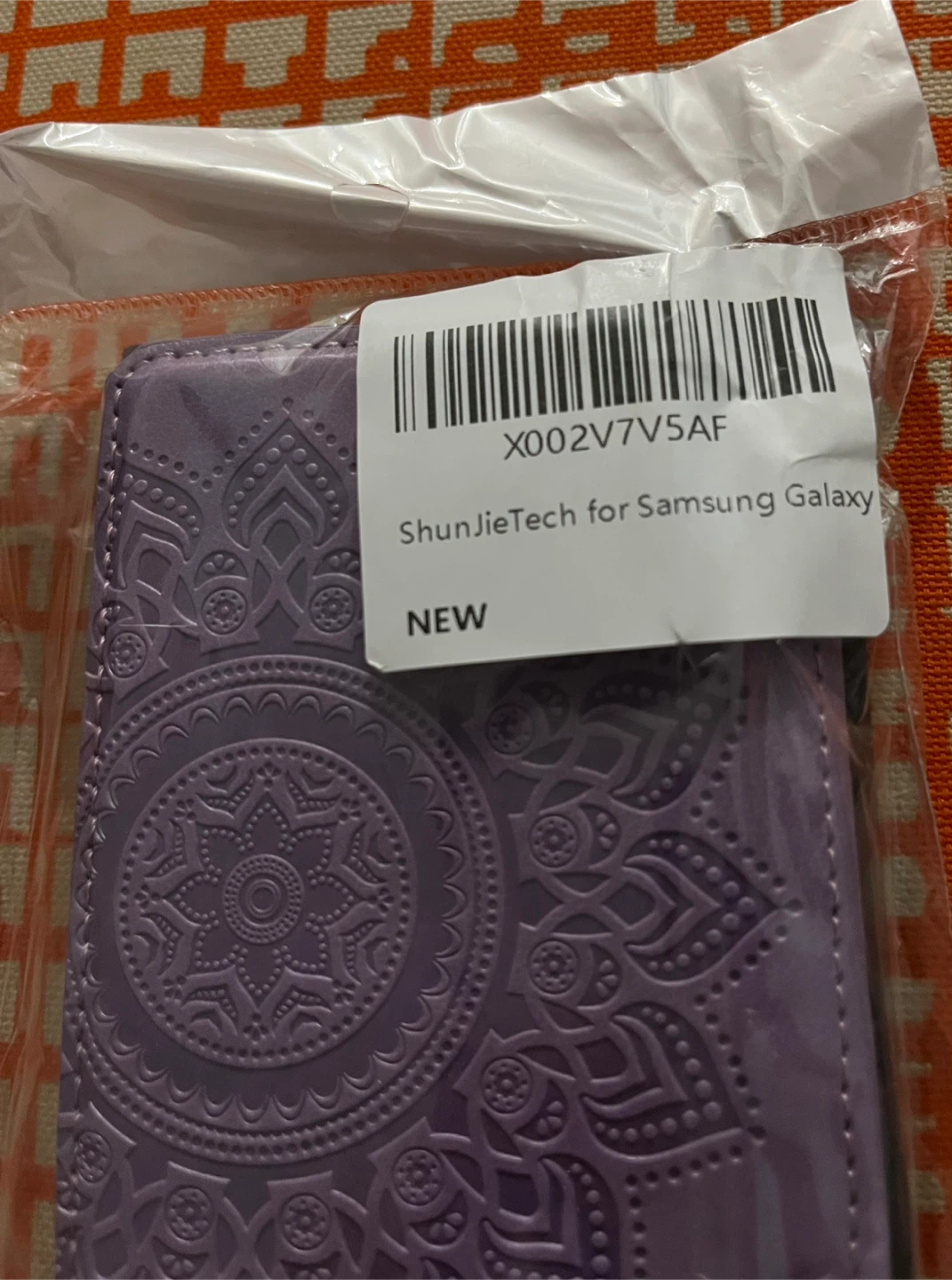 ShunJeiTech Purple Mandala Wallet Case for Samsung Galaxy - photo 3