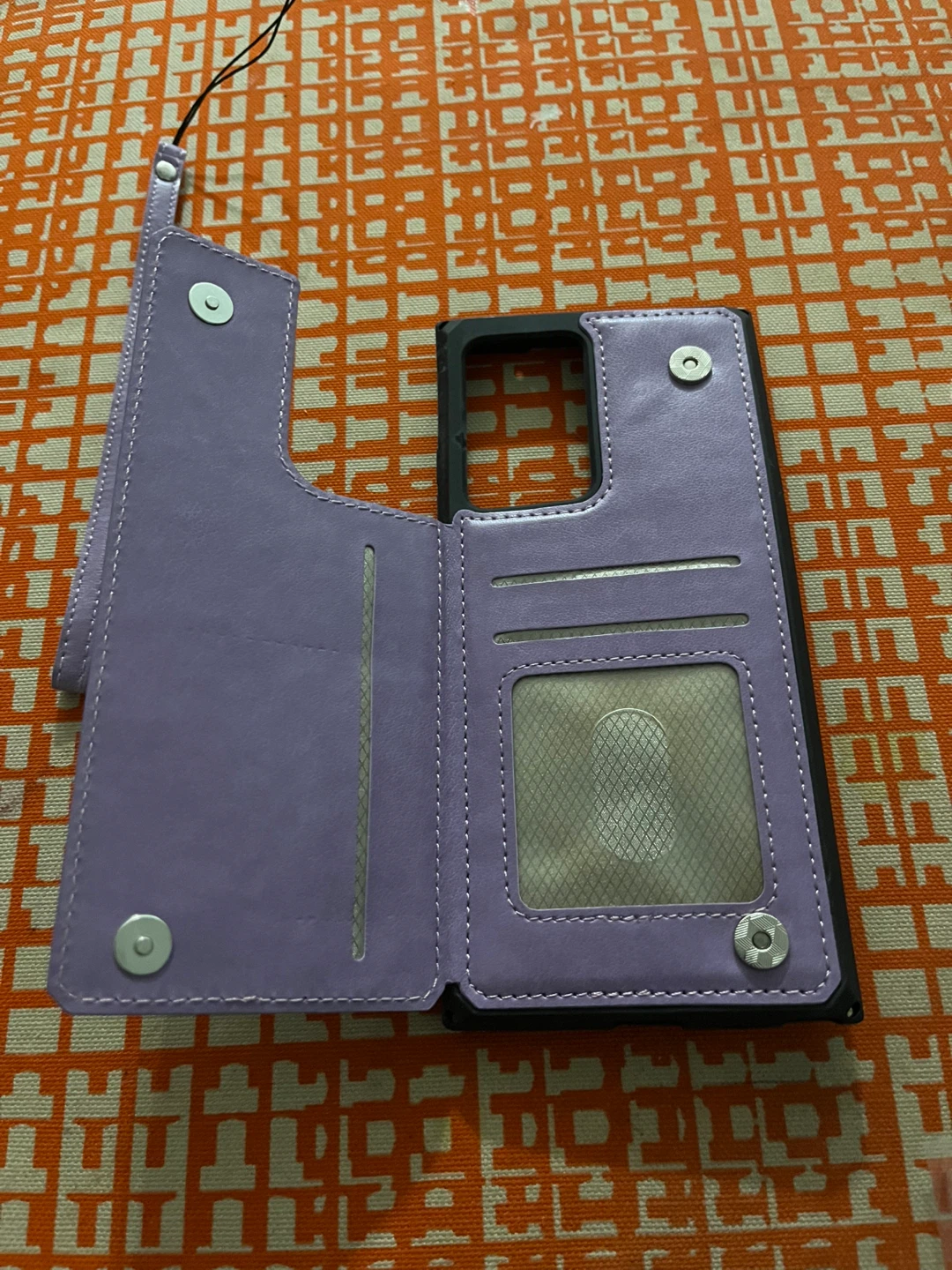 ShunJeiTech Purple Mandala Wallet Case for Samsung Galaxy - photo 4