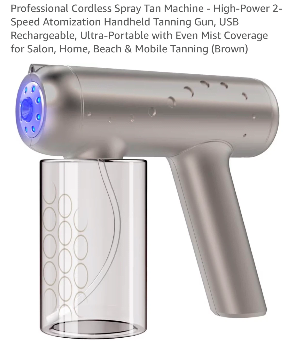 Professional Cordless Spray Tan Machine - Blue Light NANO - photo 4