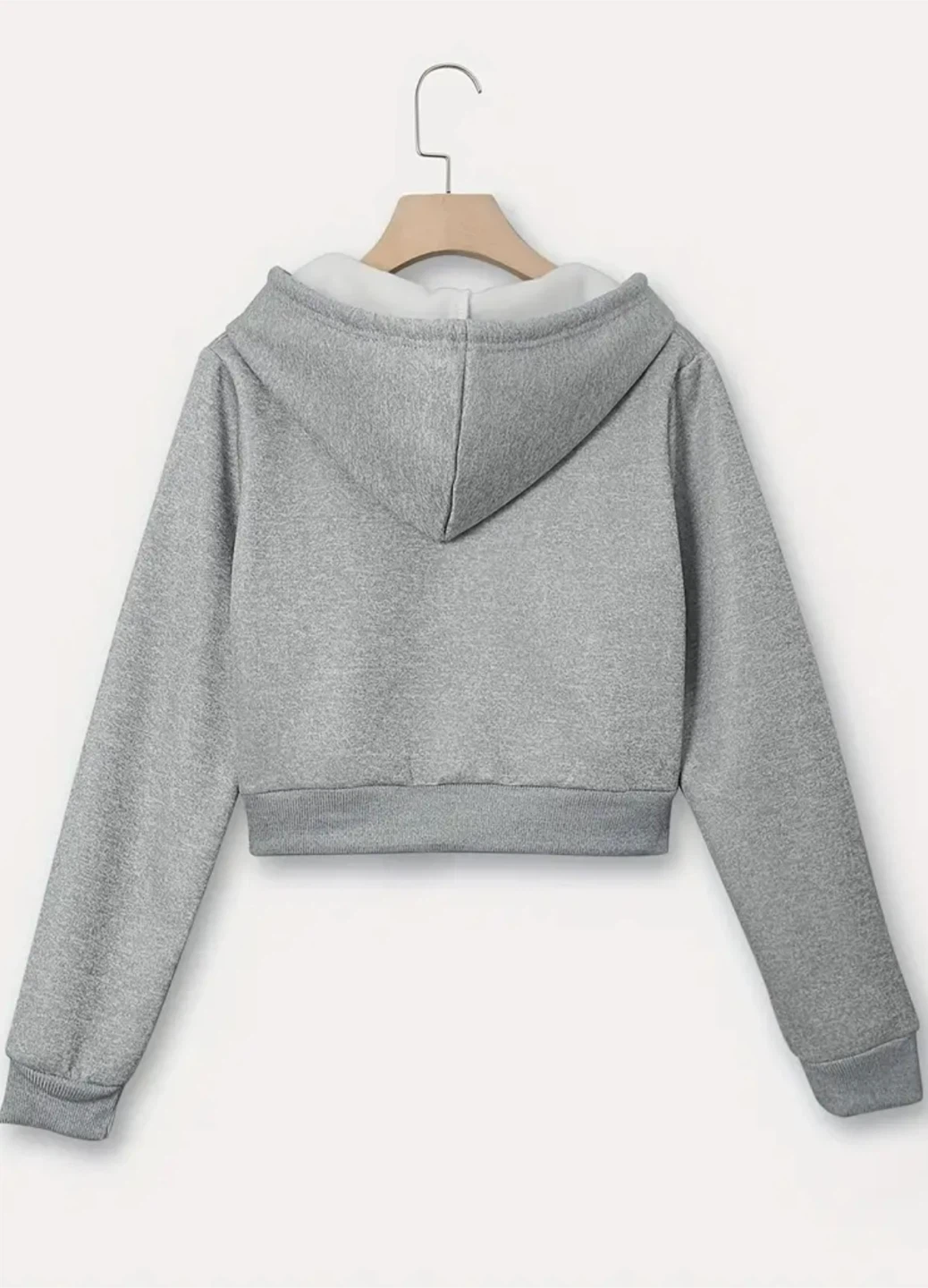 New Grey Zip-Up Hoodie - photo 2