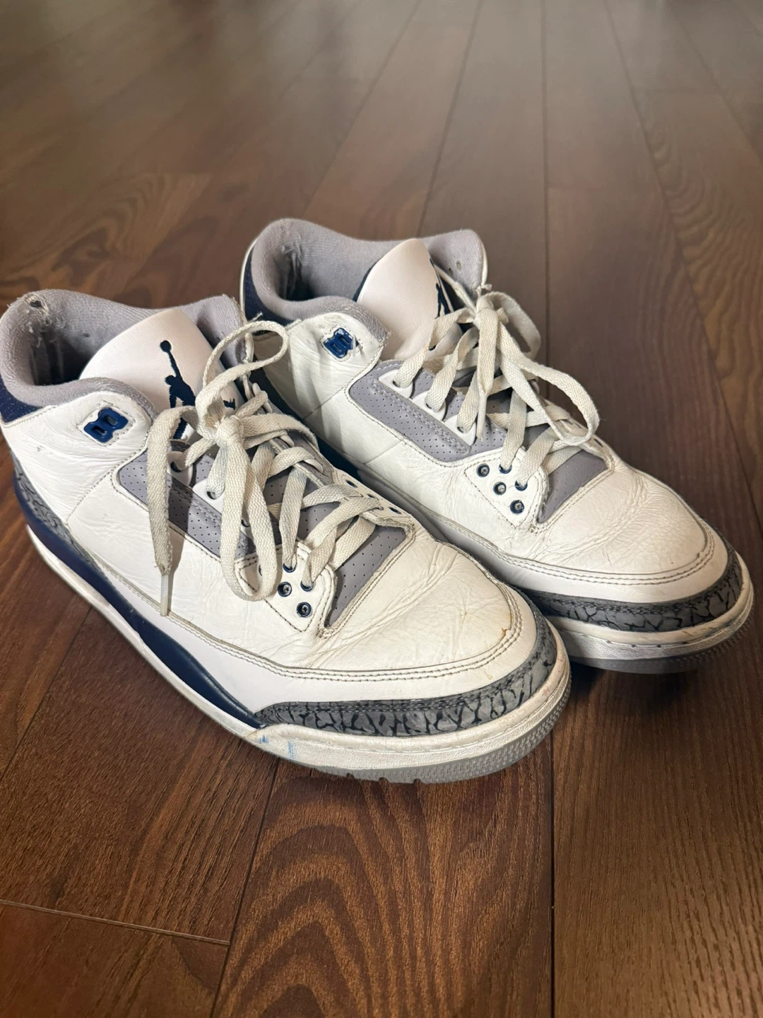Air Jordan 3 Retro White Cement US 10.5 - photo 2