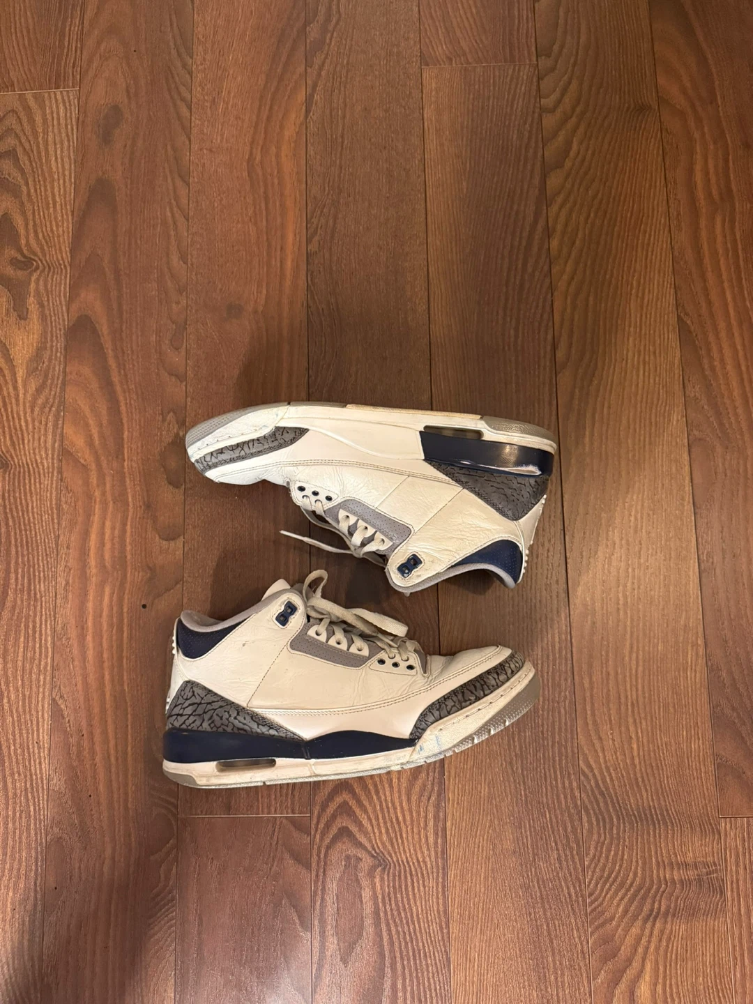 Air Jordan 3 Retro White Cement US 10.5