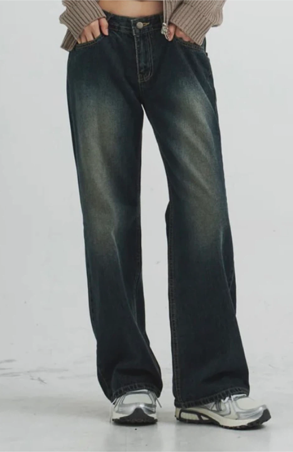 Lewkin Dark Wash Women's Jeans - Size S / 2