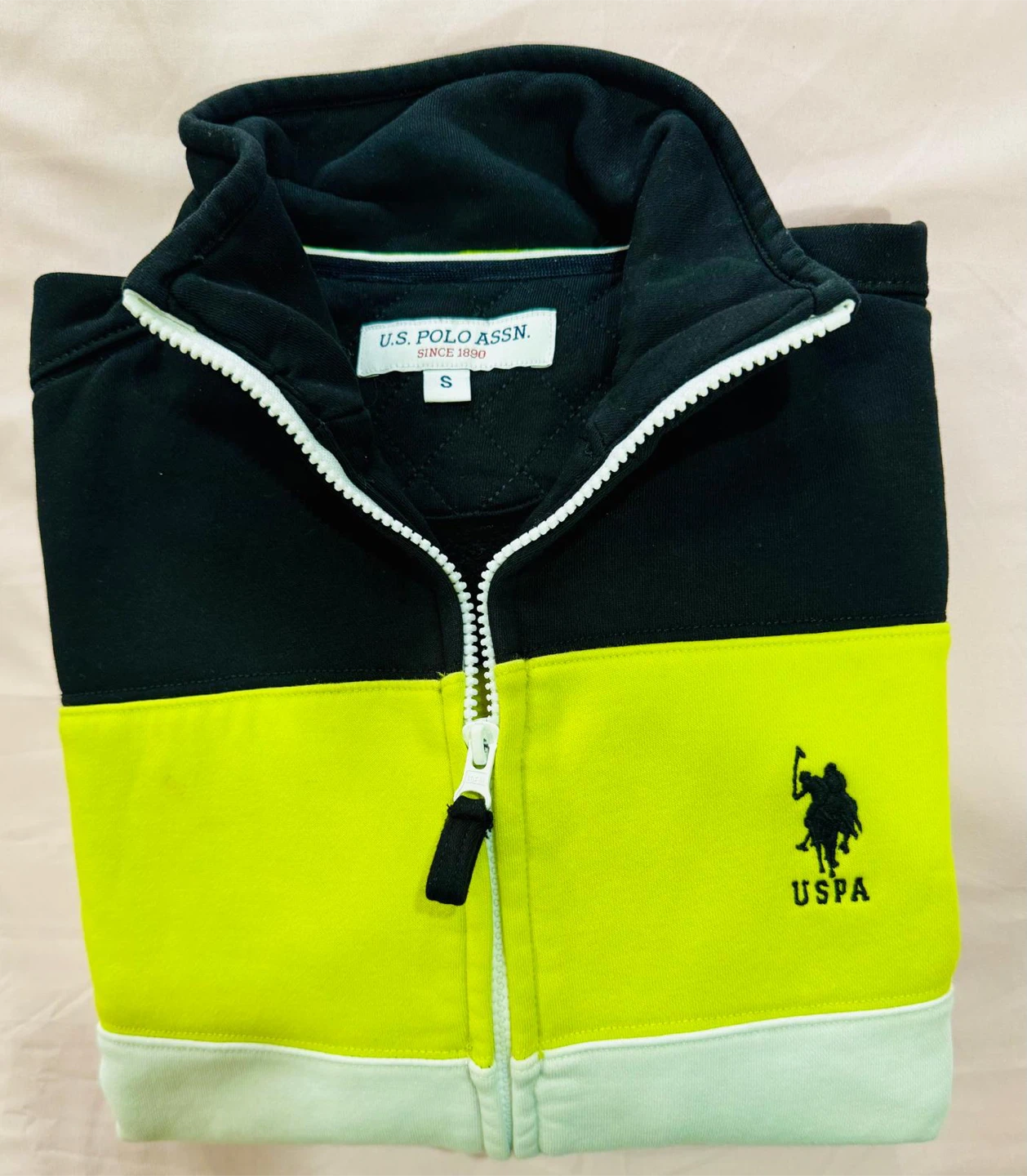 US Polo Assn. Zip-Up Jacket - Size S🏆 - photo 4