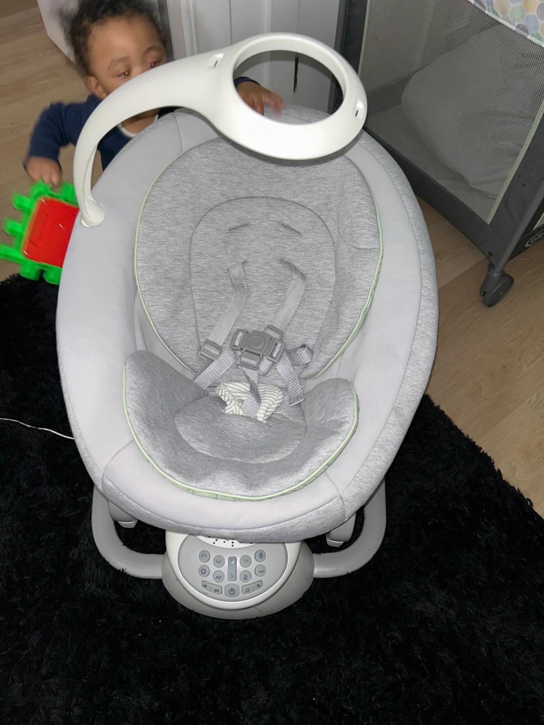 Graco Soothe My Way Baby Swing with Removable Rocker - photo 3