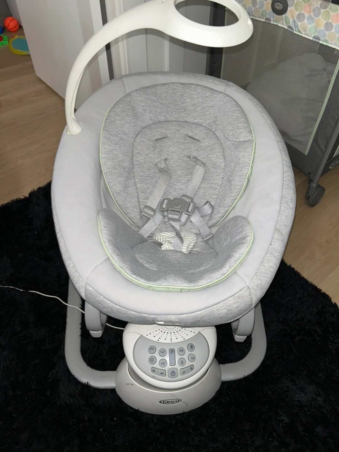 Graco Soothe My Way Baby Swing with Removable Rocker - photo 4