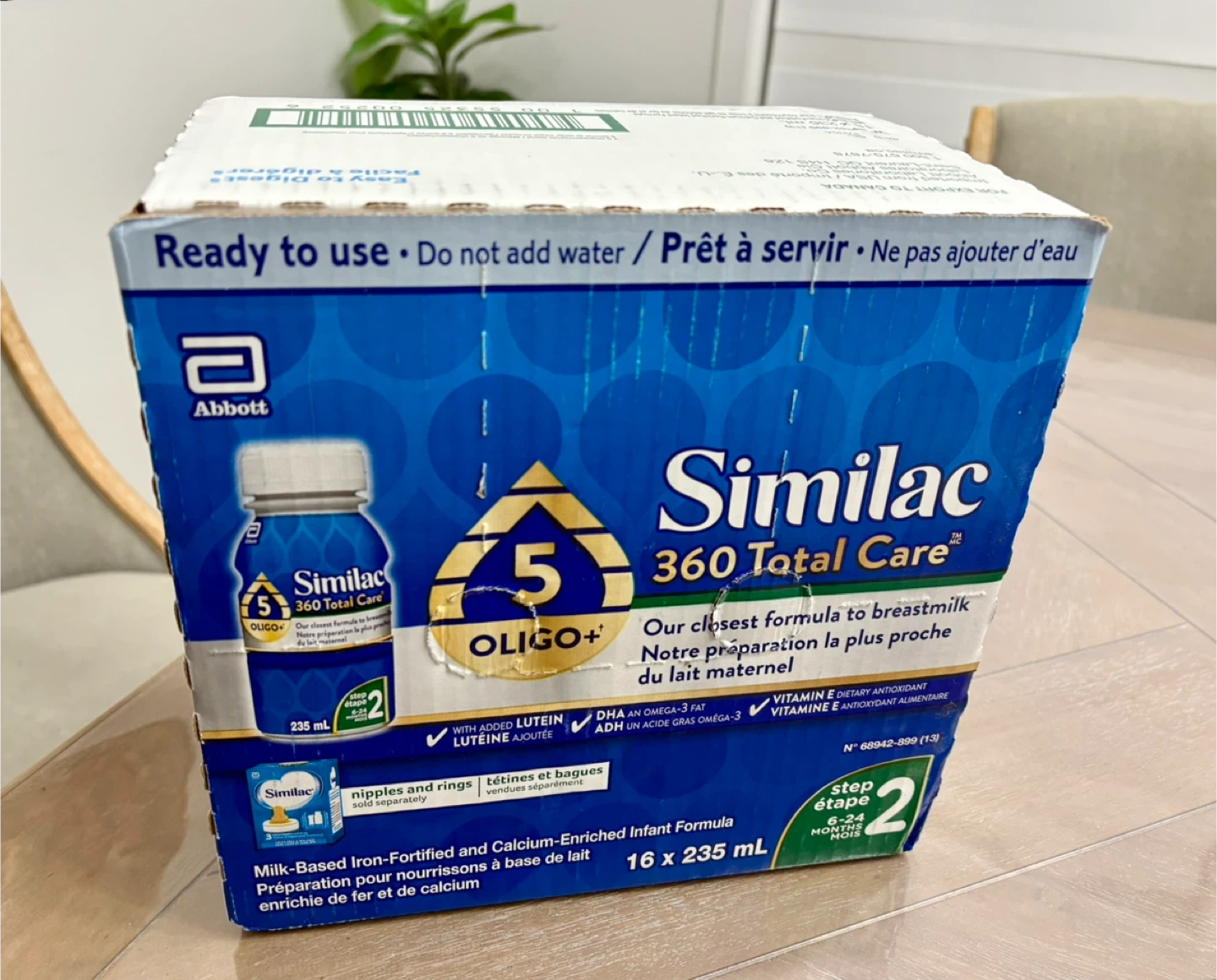Similac 360 Total Care Step 2 Ready-To-Feed Formula 16 x 235mL