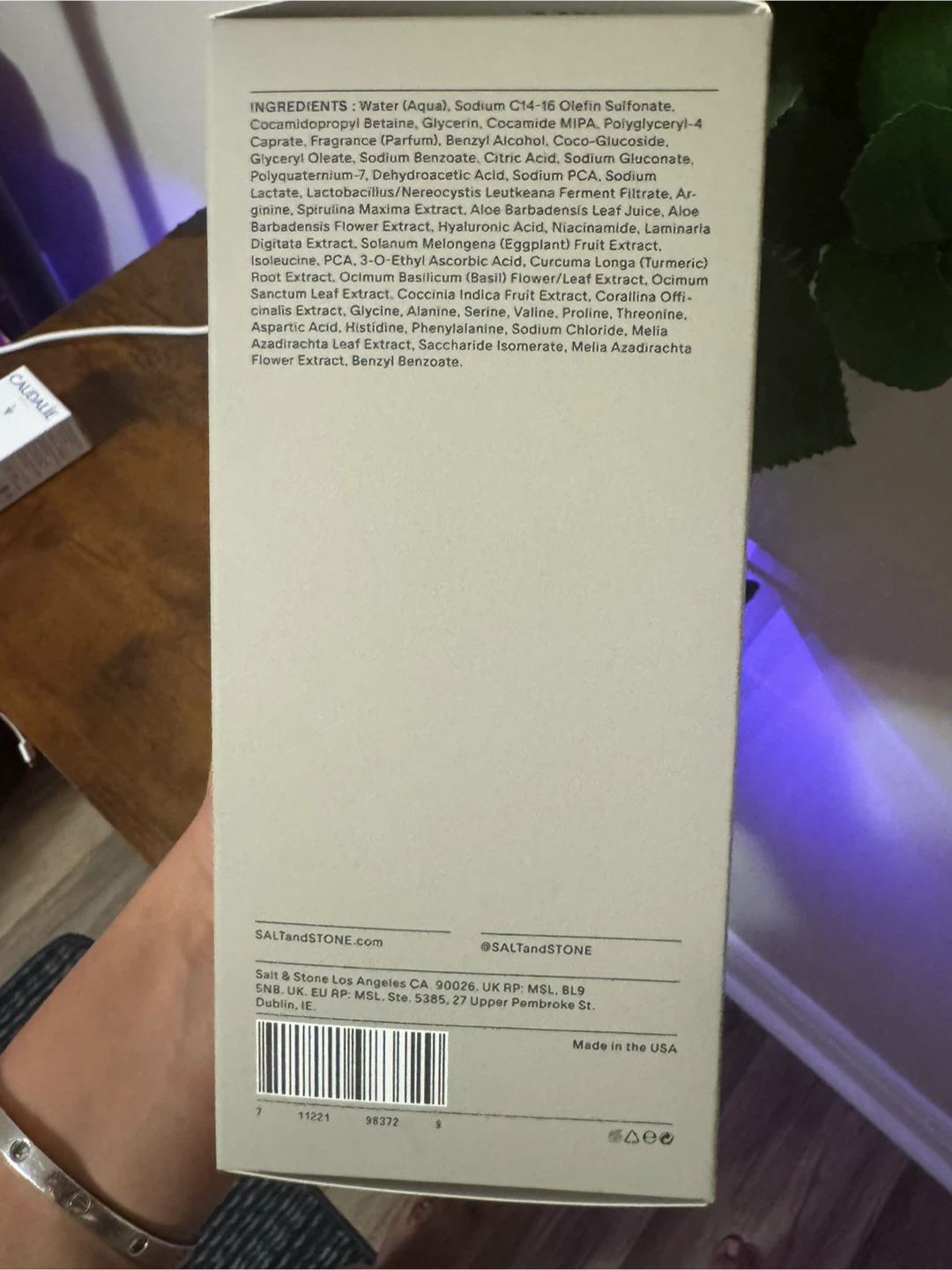 Salt & Stone Santal & Vetiver Body Wash - photo 2