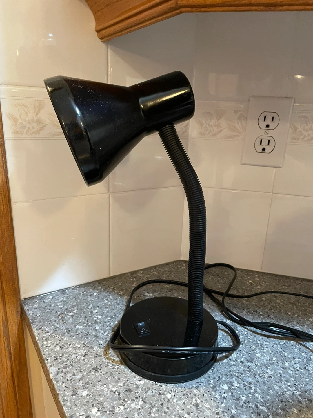 Black Gooseneck Desk Lamp - photo 2
