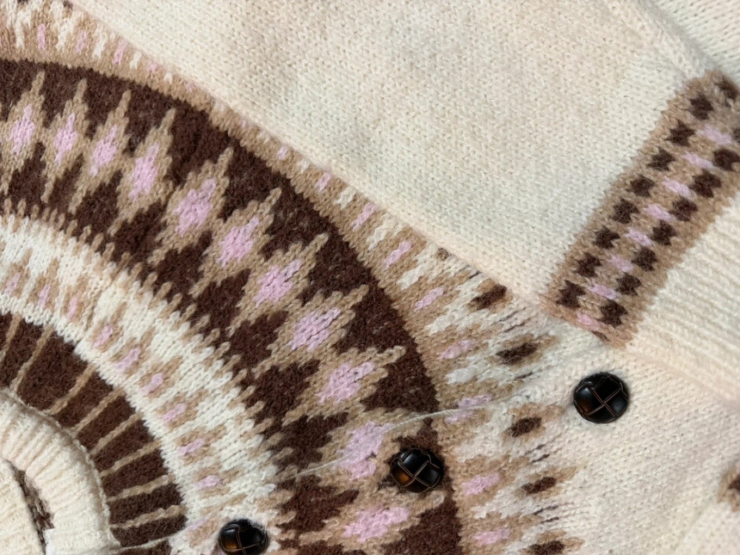 Freshman 1996 Fair Isle Cardigan - photo 2