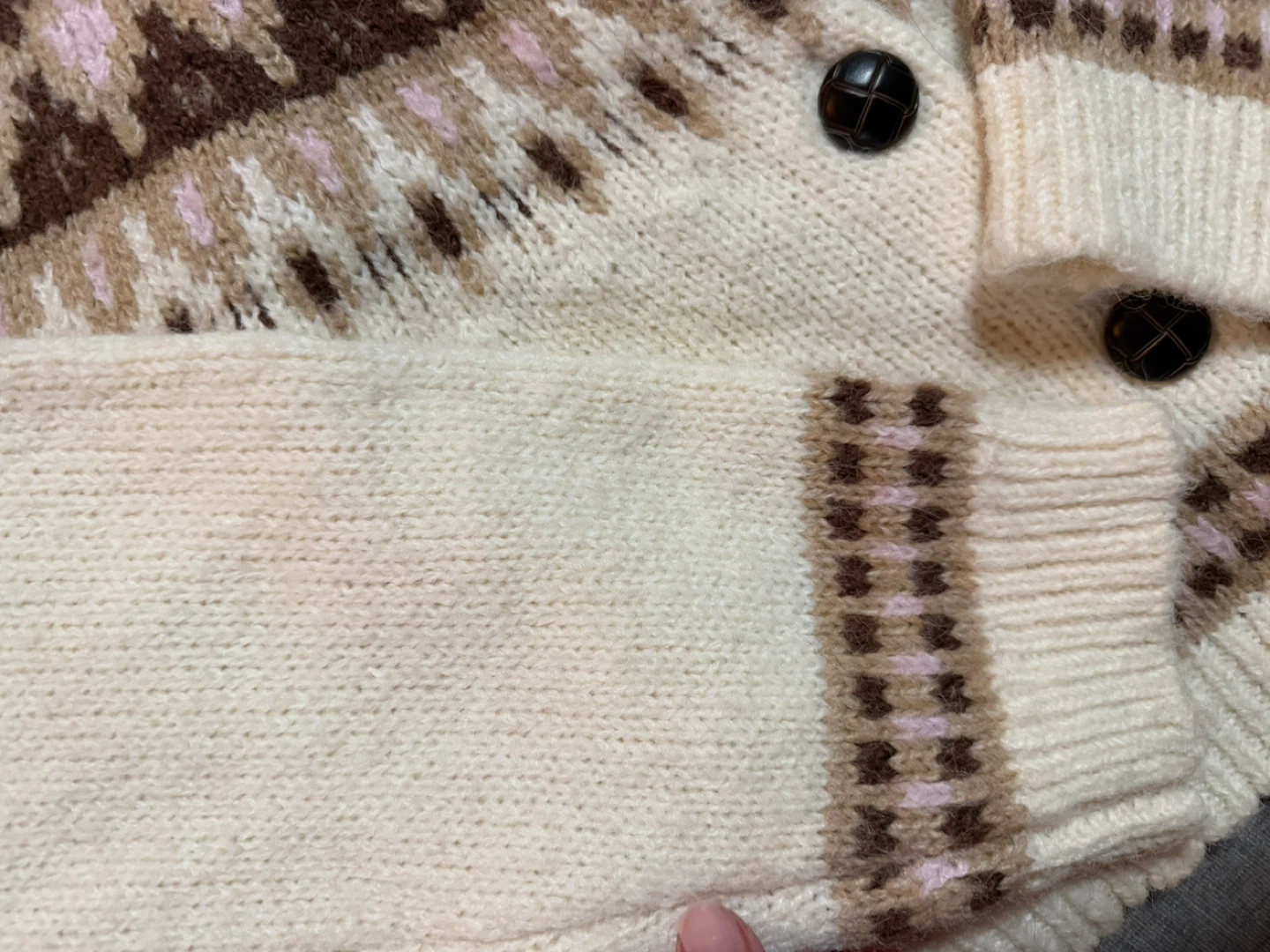 Freshman 1996 Fair Isle Cardigan - photo 4