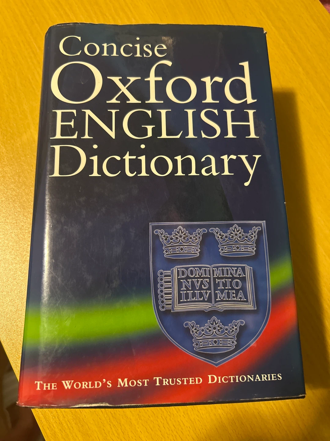 Concise Oxford English Dictionary