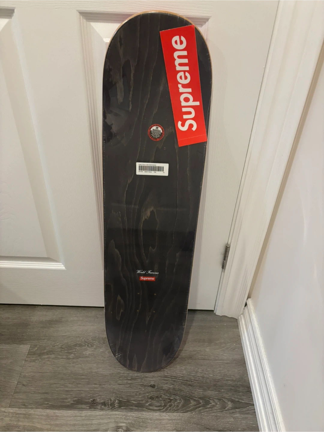 Supreme KAWS Chalk Logo Skateboard Deck Pink - photo 2