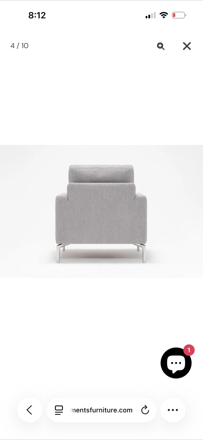 FIVE ELEMENTS Eve Chair - Grey Accent Chair - photo 5