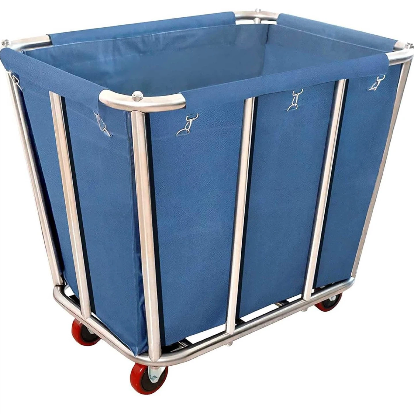 Laundry Cart Commercial,10 Bushel (350L) Large Industrial Rollin