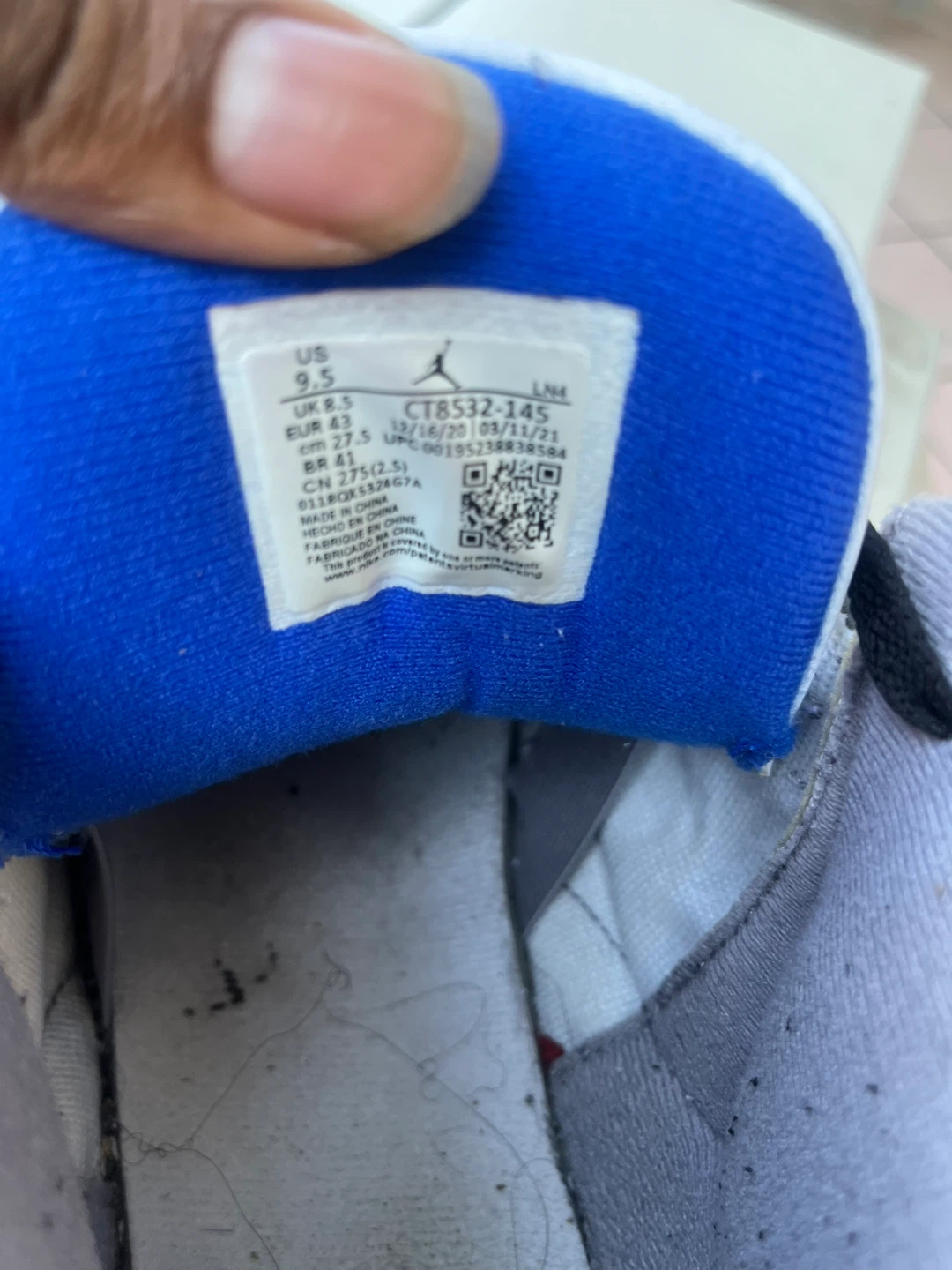 Air Jordan 3 Racer Blues - photo 4