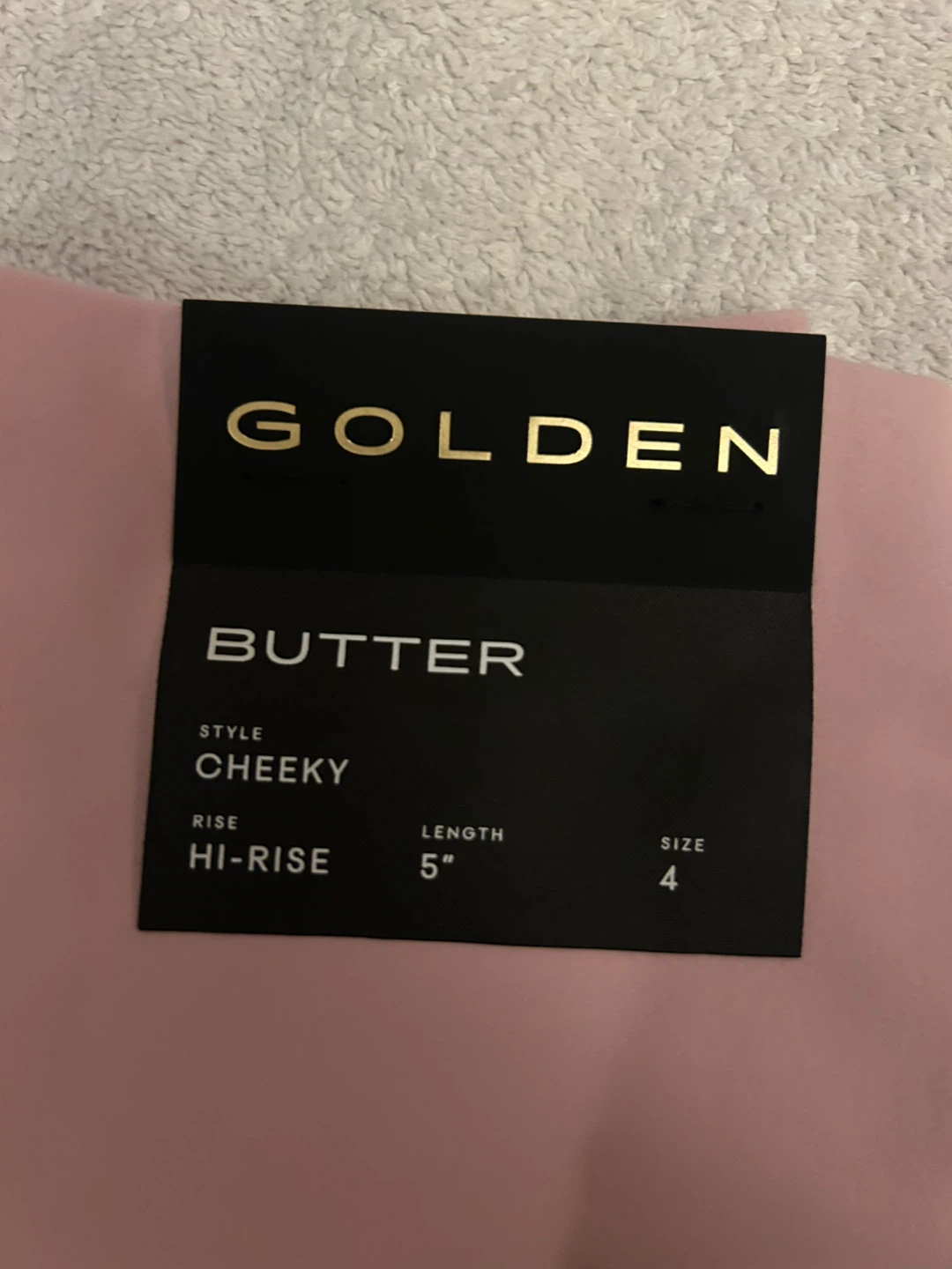 Aritzia Golden Butter Cheeky Hi-Rise Shorts Size 4 - photo 3