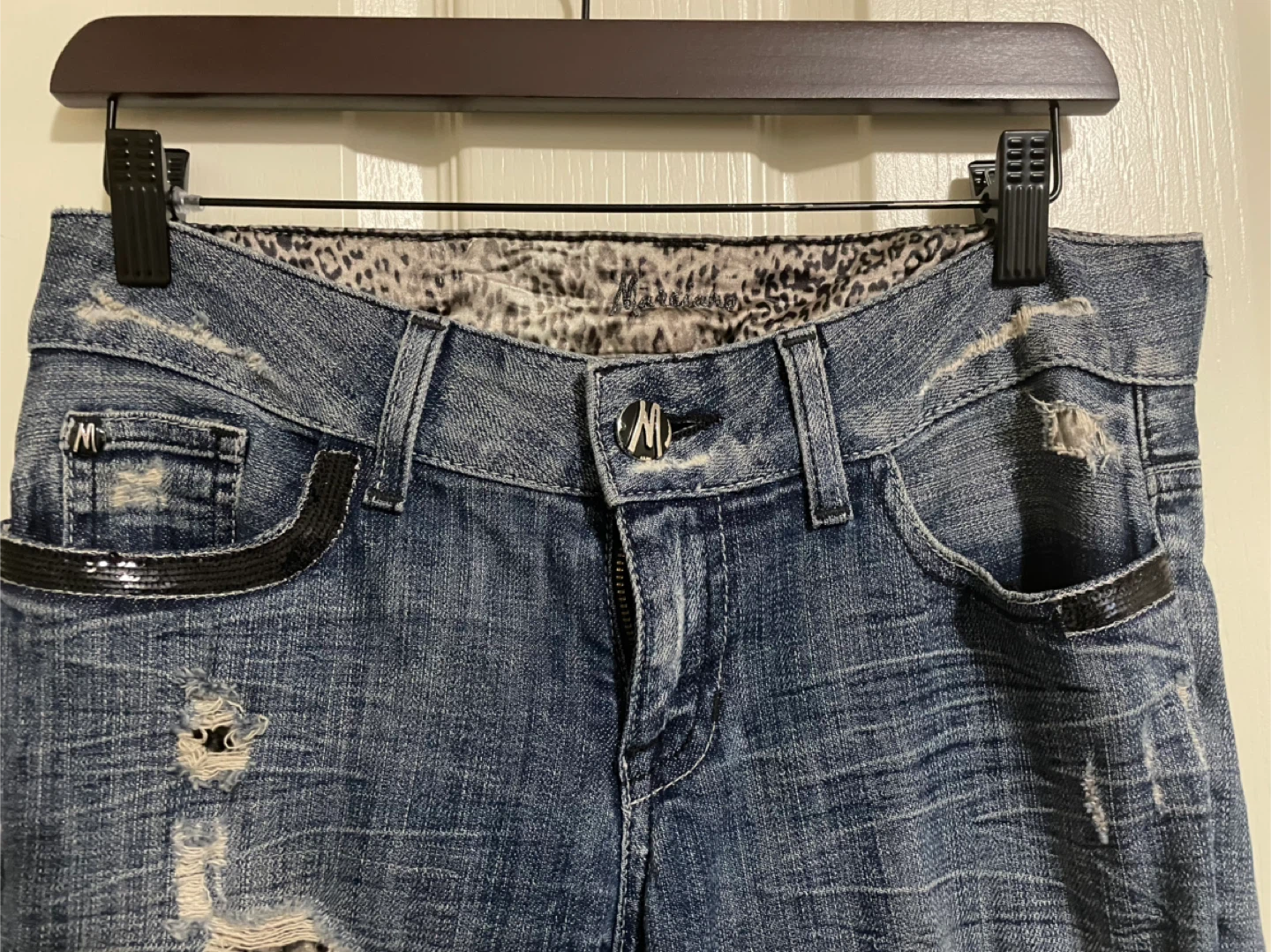 Marciano Jeans Size 28 Distressed Bootcut Denim - photo 4