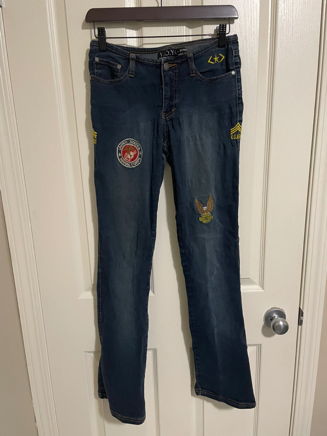 Y.O.Y.O. Women's Embellished Bootcut Jeans Size 5