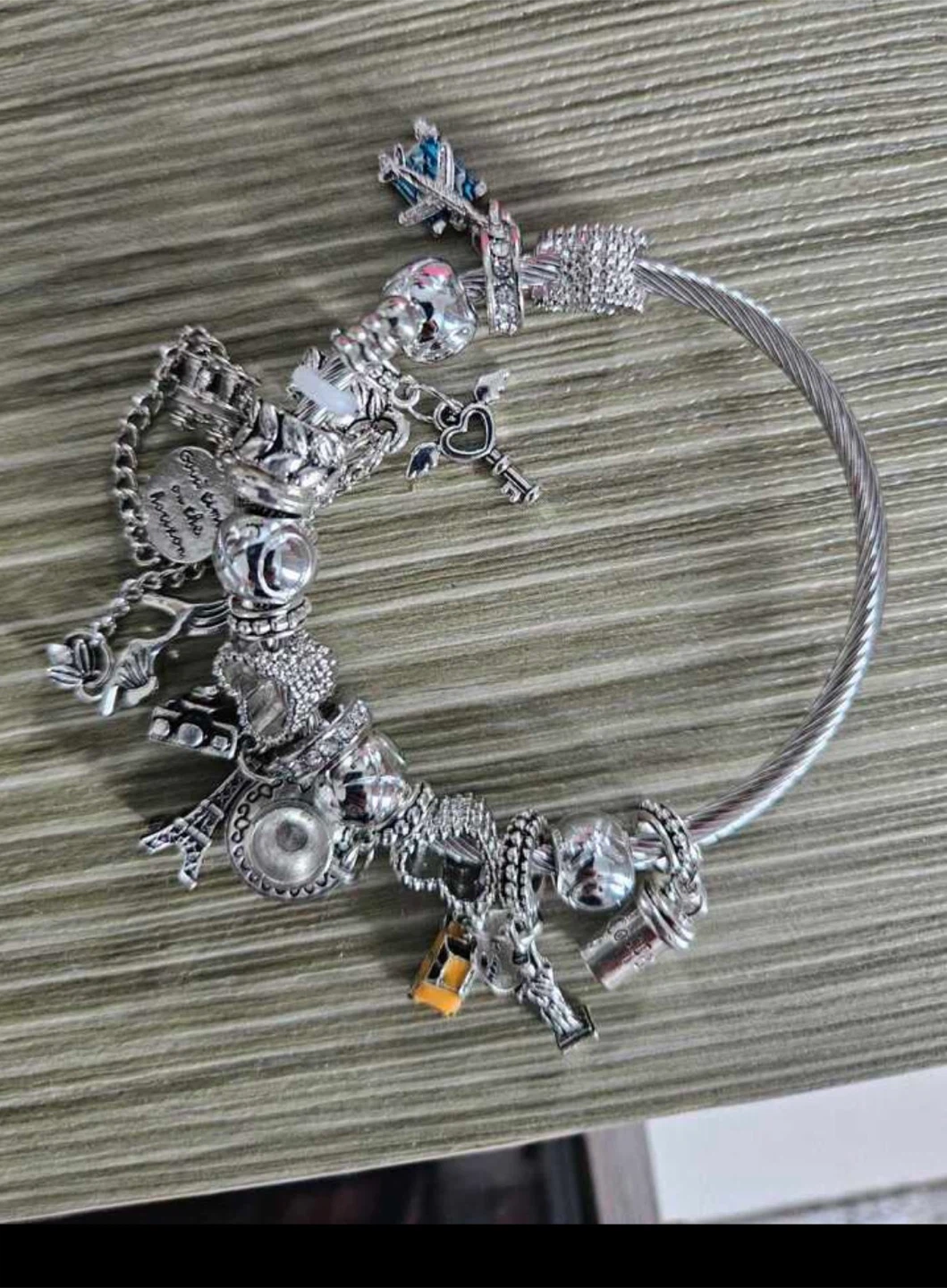 Silver Charm Bracelet
