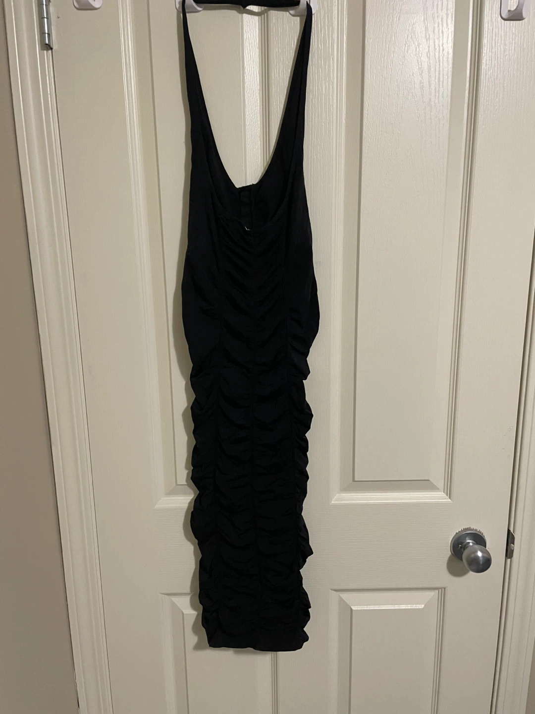 Marciano Black Ruched Halter Dress - photo 2