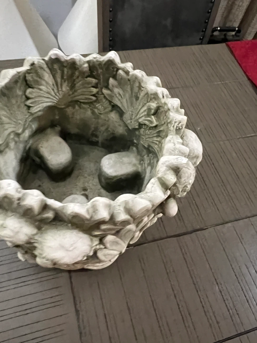 Free delivery used Cherub Statue Planter Pot - photo 5