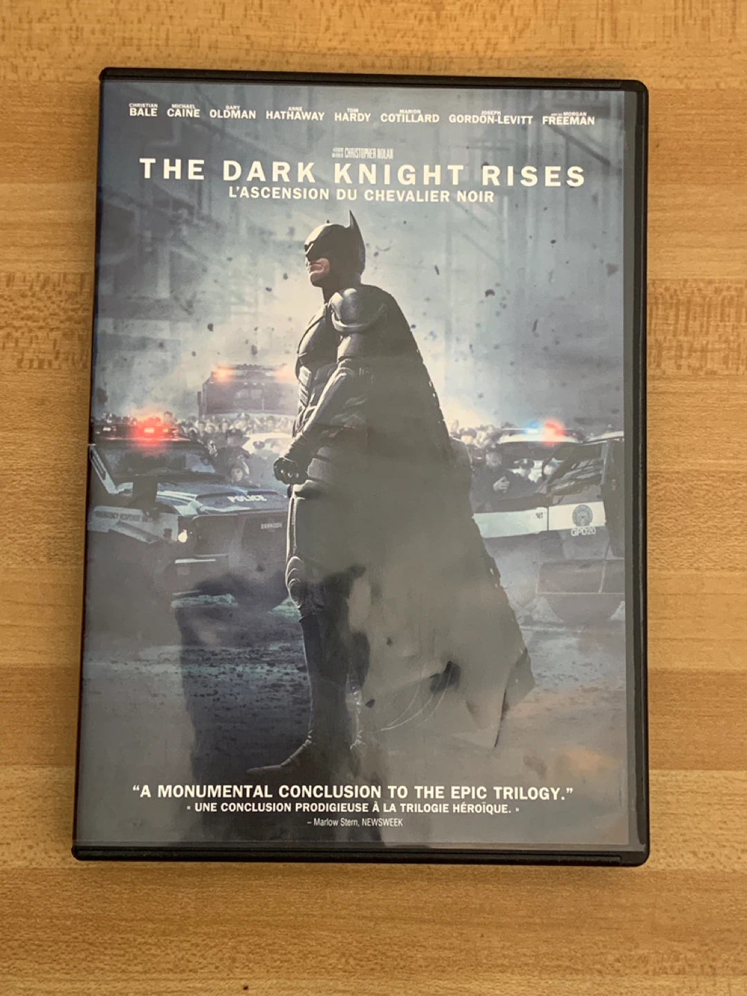 The Dark Knight Rises DVD