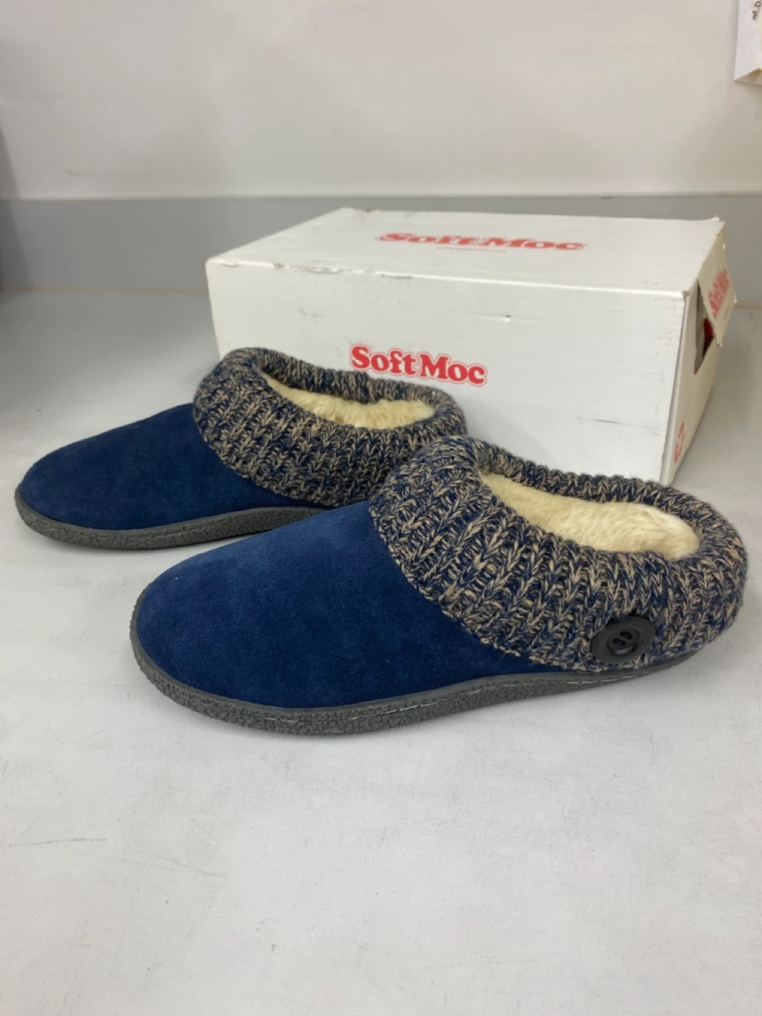 SoftMoc Women’s Knit Scuff Slippers Size - 7 - photo 2