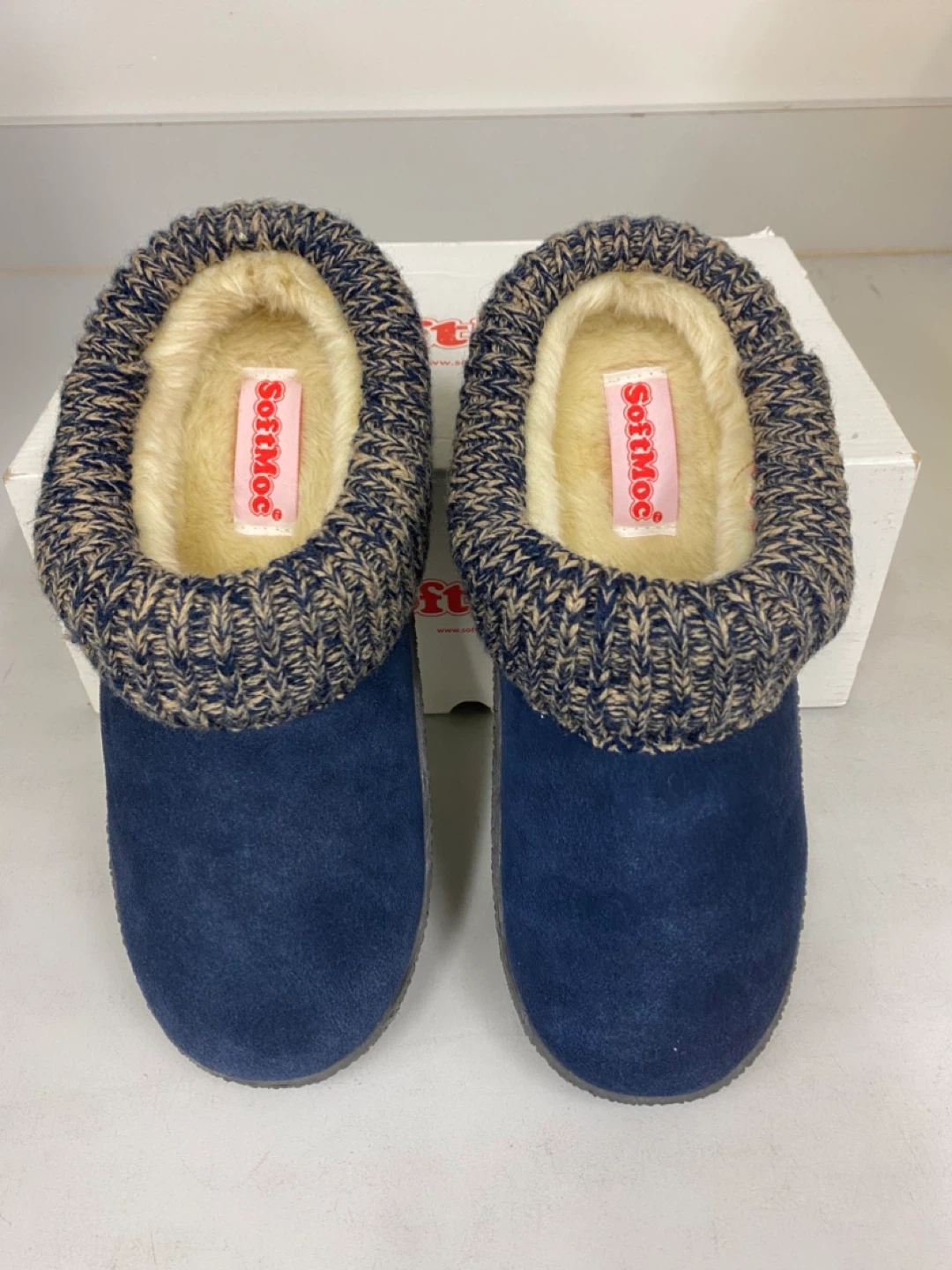 SoftMoc Women’s Knit Scuff Slippers Size - 7 - photo 3