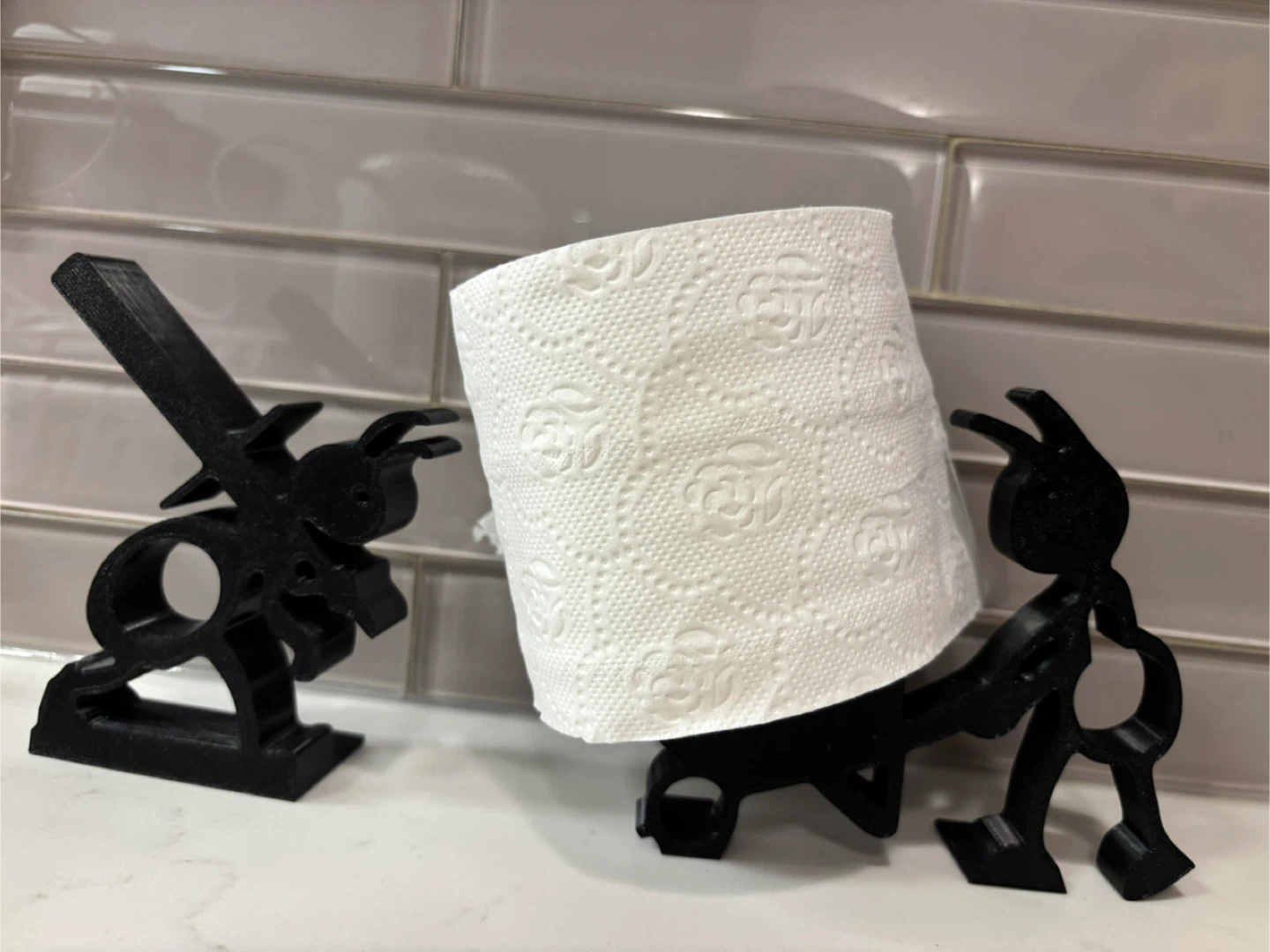 Cute Toilet Paper Holder Stand - photo 2